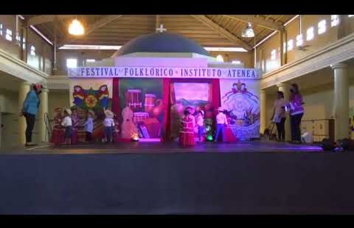 XIV Festival Folklorico del Instituto Atenea Sección  Pre-Escolar